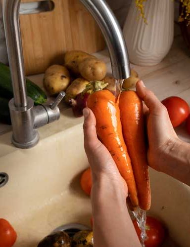 Tips voor groente wassen
