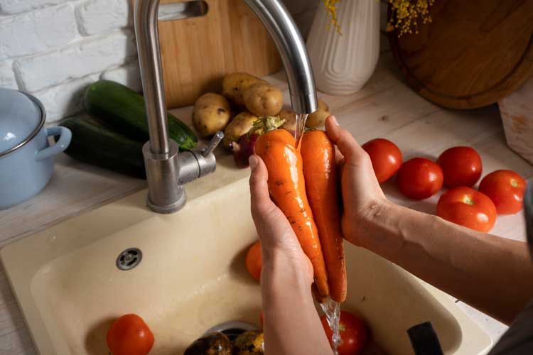 Tips voor groente wassen